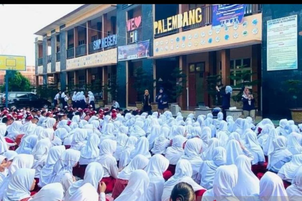 Penyuluh Kemenkumham Sumsel gelar sosialisasi sekolah bebas bullying