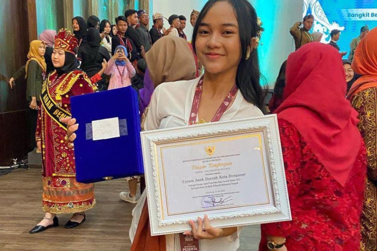 Forum Anak Denpasar raih penghargaan terbaik di Indonesia Tengah