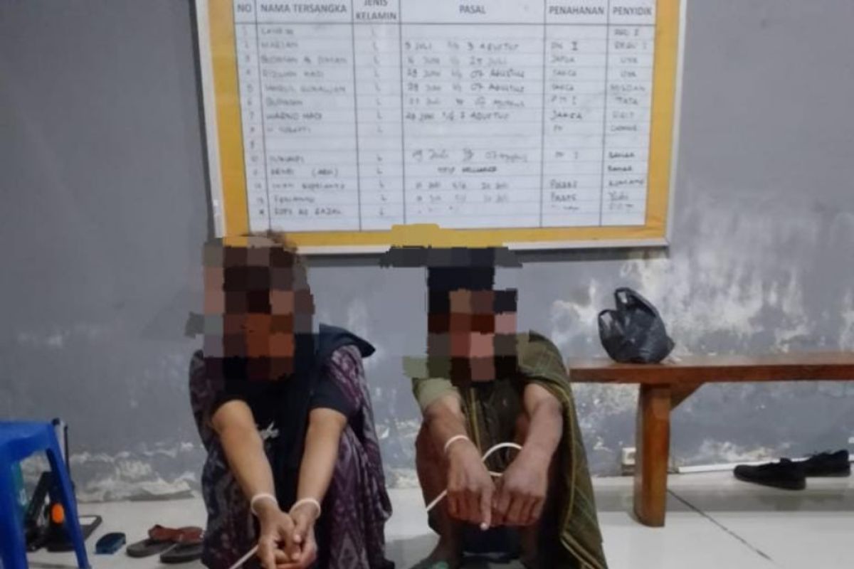 Jual sabu, dua pria di Lombok Tengah ditangkap polisi