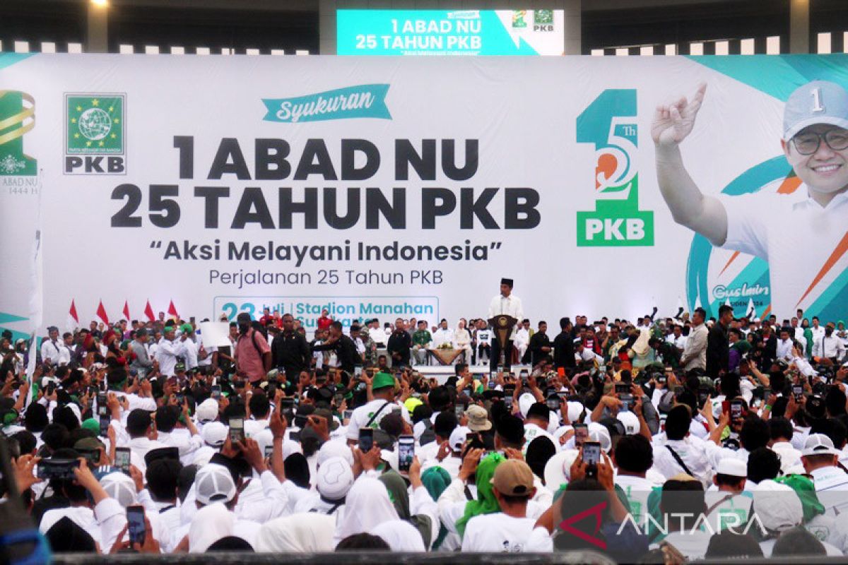 Muhaimin sampaikan enam perintah di Harlah Ke-25 PKB