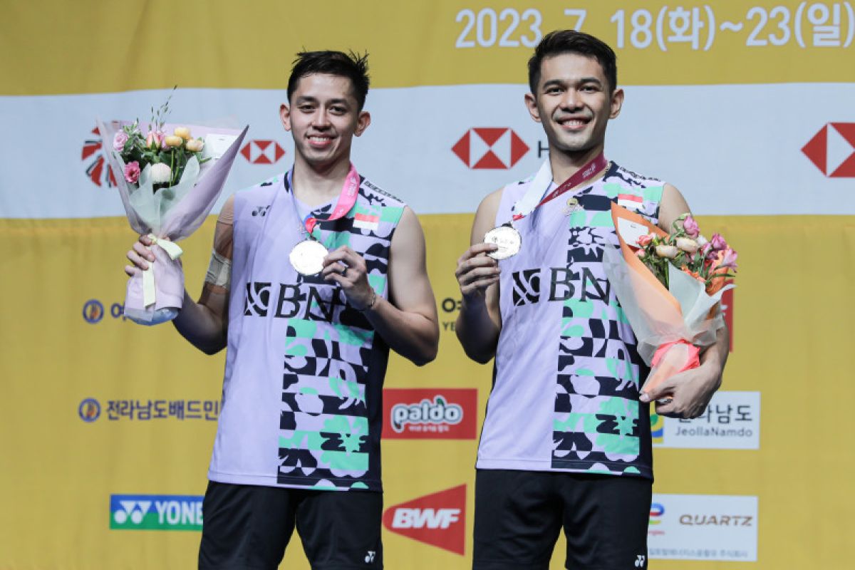 Fajar/Rian takluk dari wakil India dalam perebutan gelar Korea Open 2023