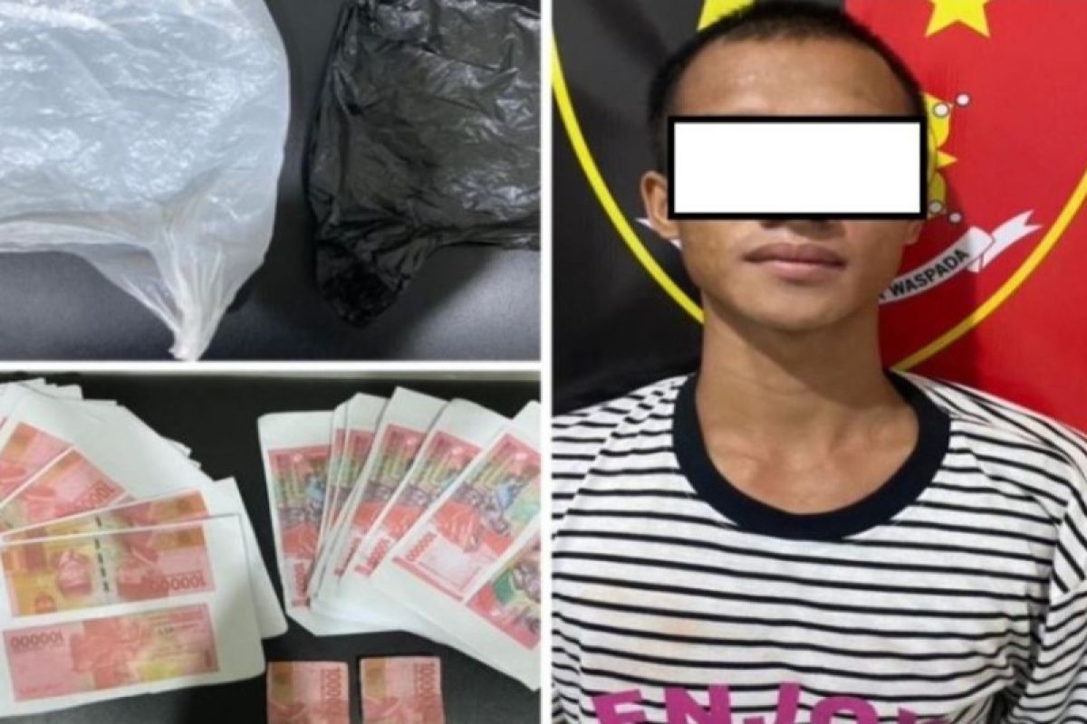 Miliki uang rupiah palsu pecahan 100 ribu, seorang pemuda asal Sungai Kupang ditangkap polisi