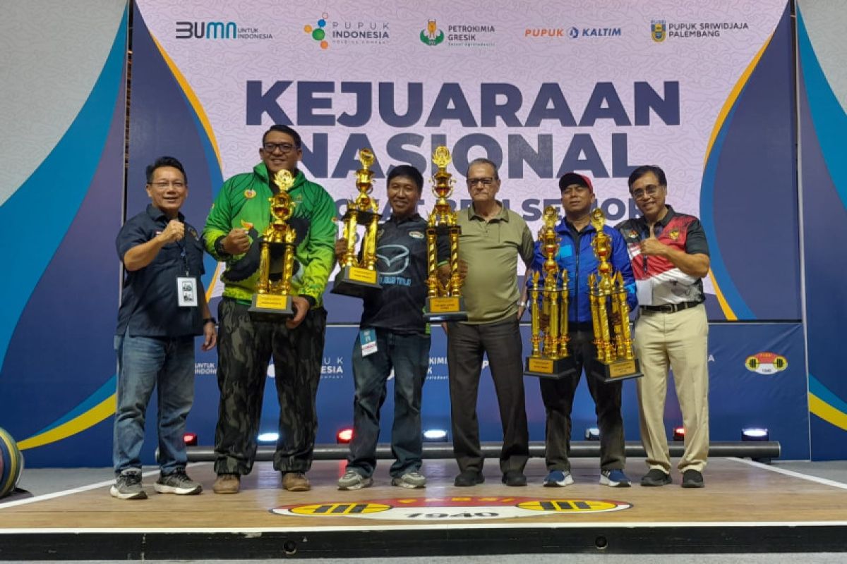 Tuan rumah Jawa Barat juara umum Kejurnas Angkat Besi Senior 2023