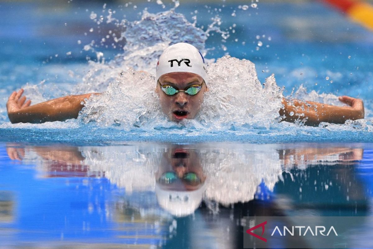 FINA 2023: Leon Marchand pecahkan rekor dari Phelps
