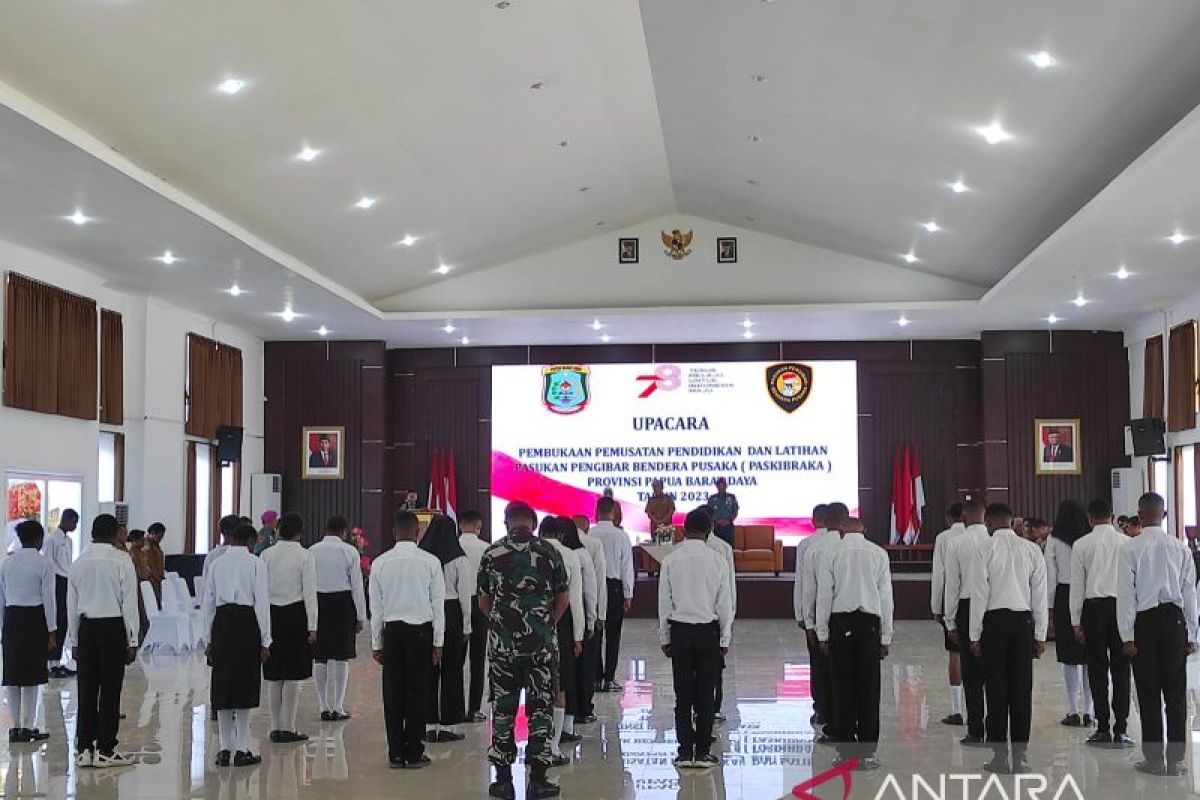 Papua Barat Daya siapkan anggota paskibra untuk upacara HUT RI