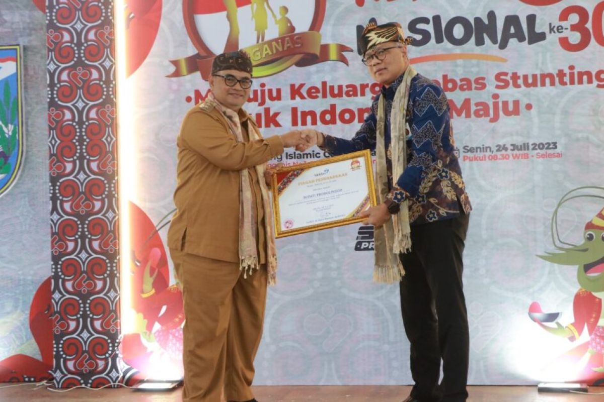 BKKBN beri penghargaan Pemkab Probolinggo mampu turunkan angka stunting