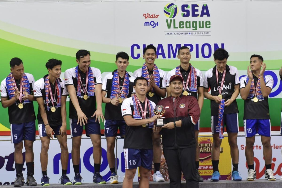 Menpora apresiasi PBVSI bawa Indonesia juarai SEA VLeague 2023