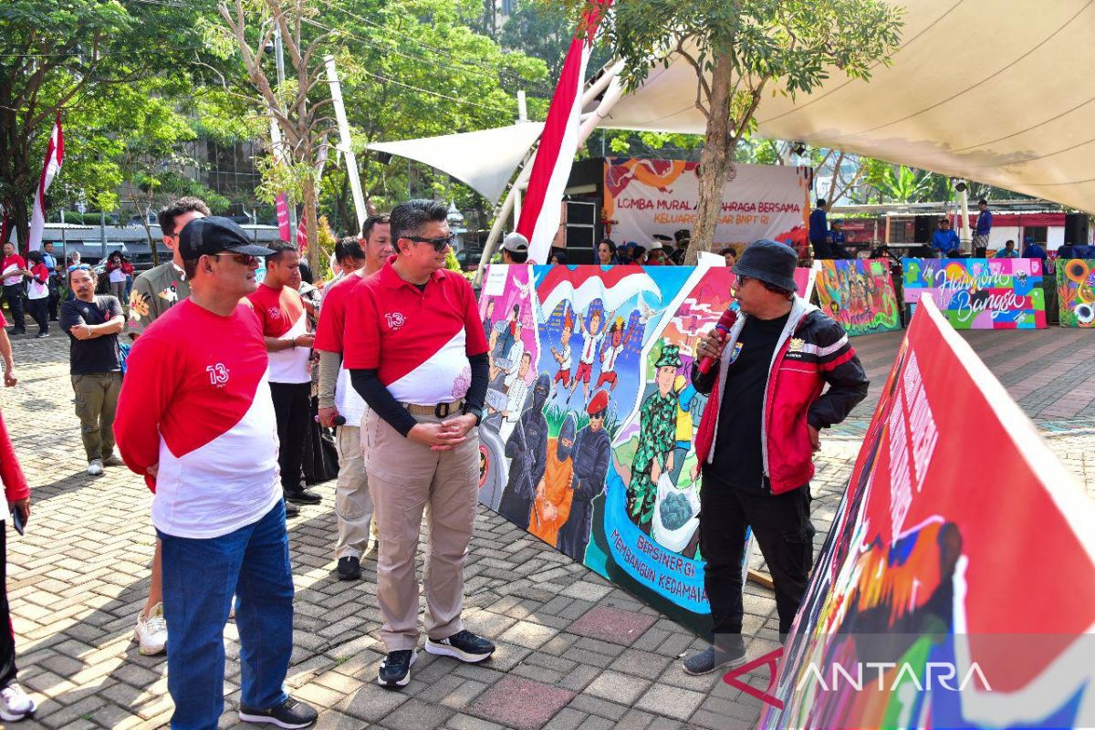 BNPT RI gelar lomba mural peringati hari jadi ke-13 sekaligus ajak masyarakat gelorakan pesan damai