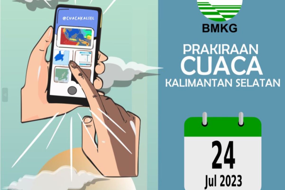 BMKG prediksi tidak ada hujan di wilayah Kalsel hari ini