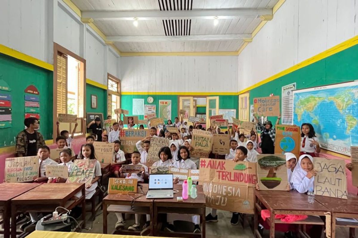 MCC ajak anak-anak di Banda Neira kontribusi ciptakan lingkungan sehat