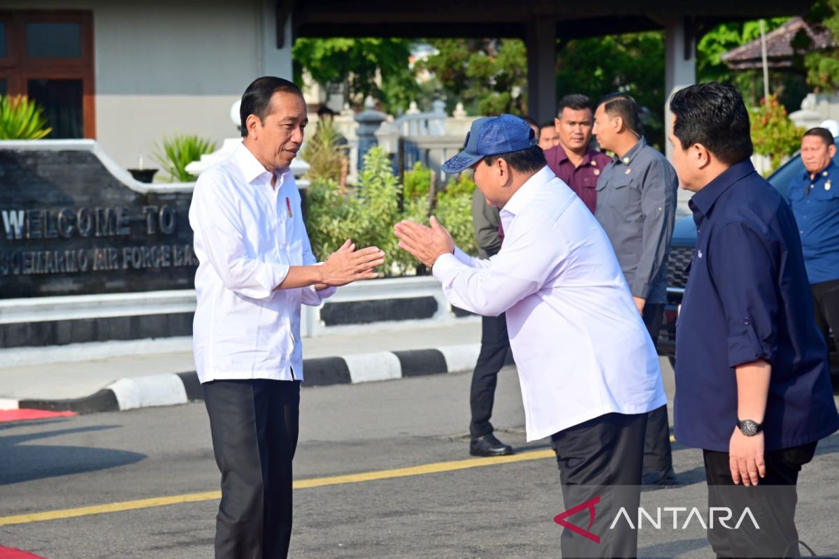 Jokowi bertolak ke Jawa Timur tinjau alutsista PT Pindad