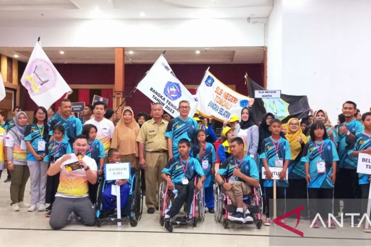 Sebanyak 54 atlet disabilitas berlaga di O2SN Provinsi Bangka Belitung