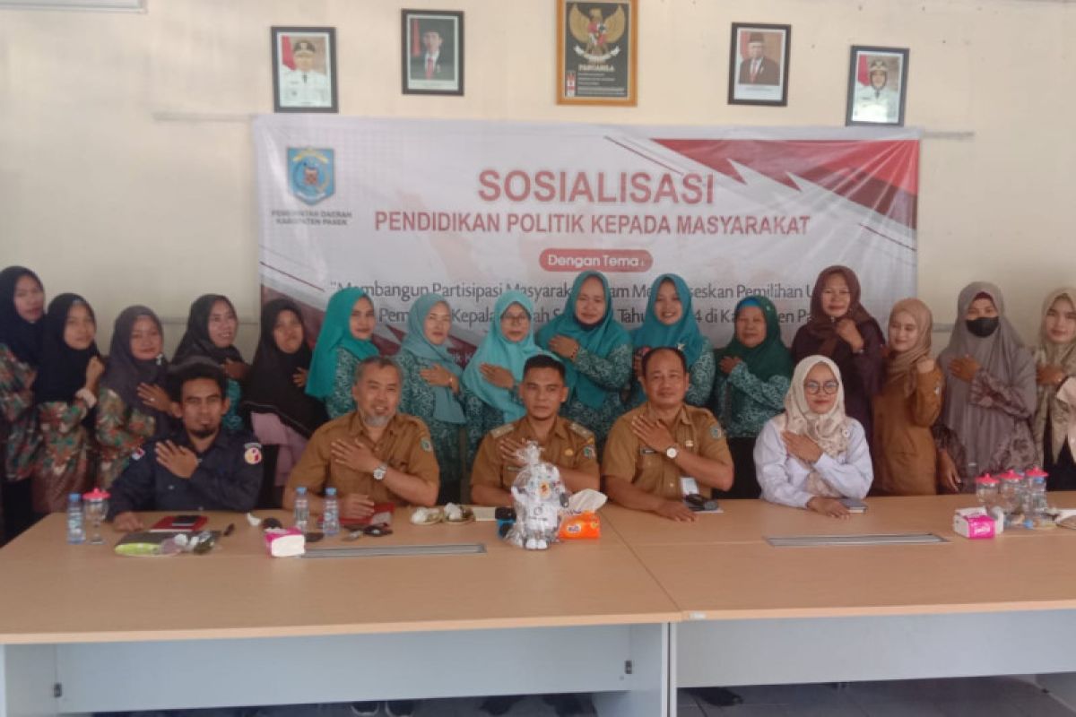 Bakesbangpol Paser targetkan partisipasi pemilih 2024 capai 79,5 persen