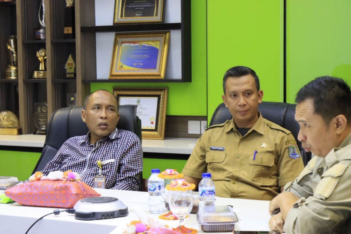 Kadis Kominfo Binjai terima kunjungan KIP Sumatera Utara