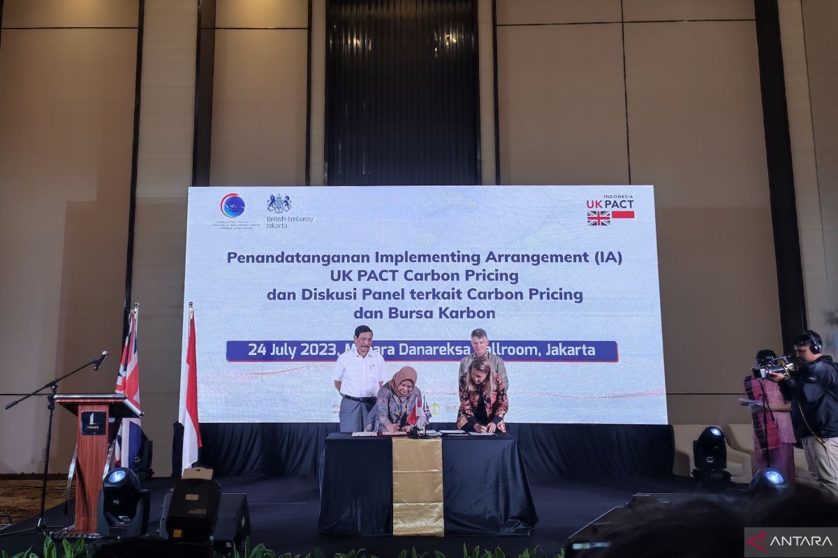 Indonesia, the UK ink agreement to set carbon pricing: Minister