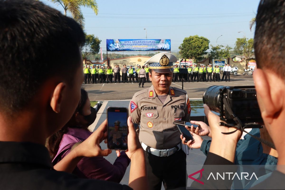 Polres Kulon Progo tindak 1.237 pelanggar lalu lintas pada Operasi Patuh Progo