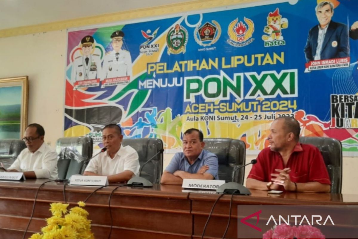 SIWO Sumut  tingkatkan kompetensi wartawan peliput PON XXI/2024