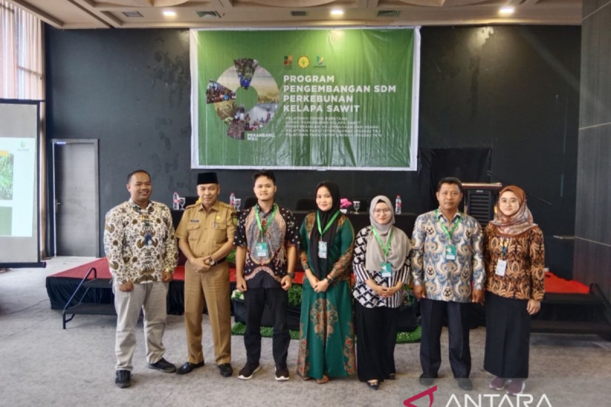 BPDPKS berikan pelatihan teknik pemetaan lahan bagi pekebun sawit Riau