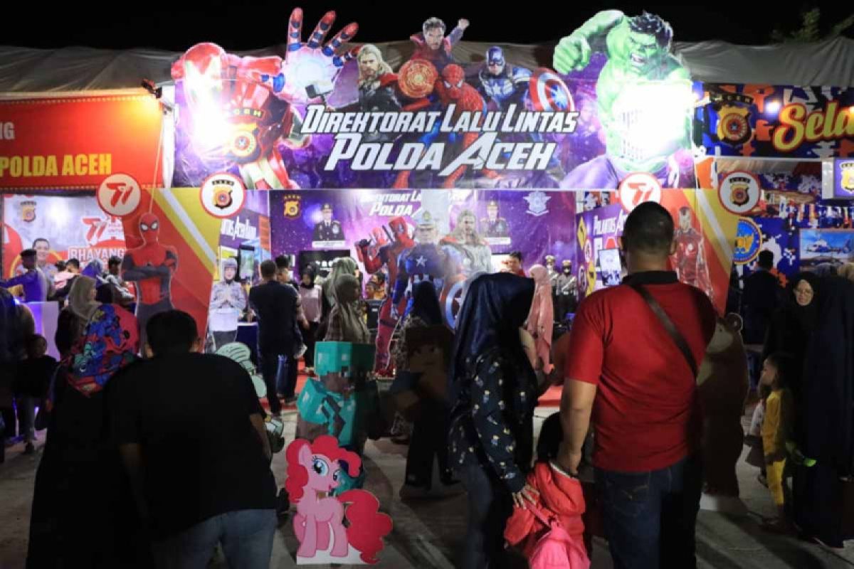 Perputaran uang pada Bhayangkara Fest di Banda Aceh capai Rp30 miliar