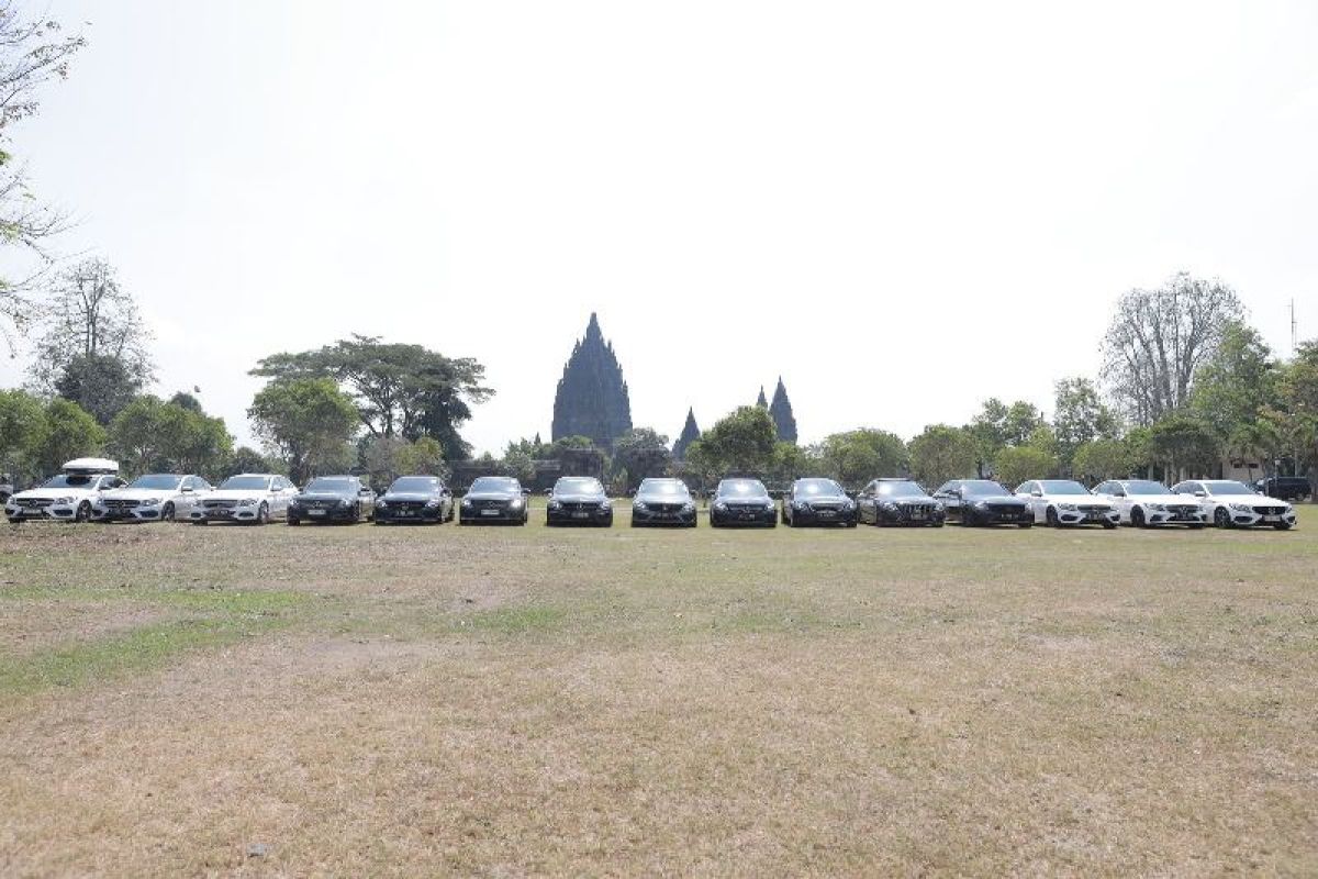 Geliatkan pariwisata, Mercedes Benz W205 Community Indonesia gelar touring ke Yogyakarta