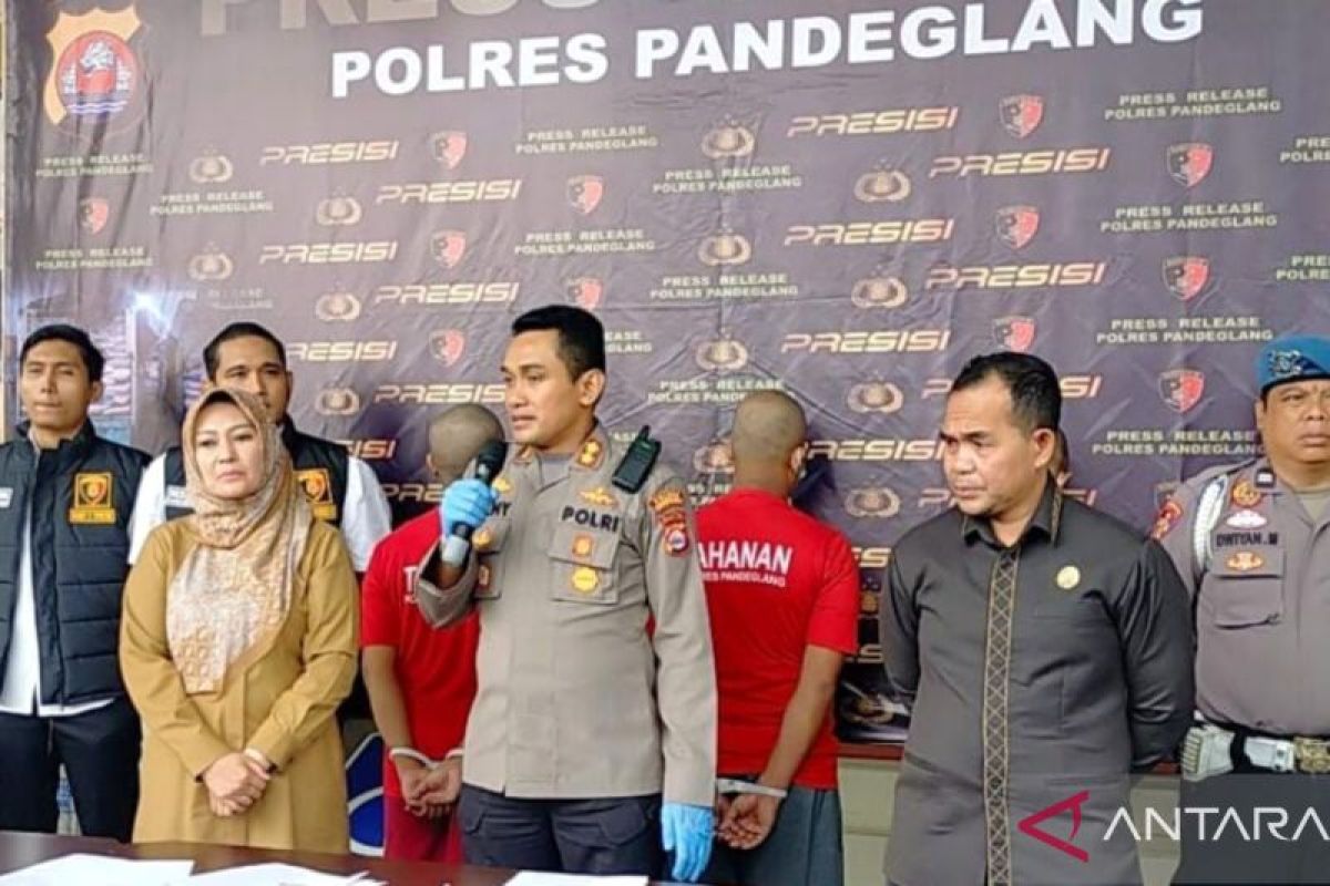 Polres Pandeglang Banten gagalkan penyelundupan 25 ton pupuk bersubsidi