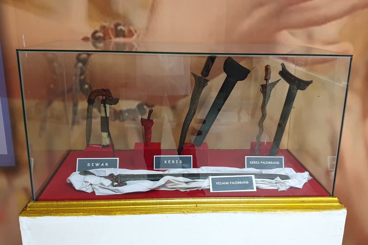 25 museum pamerkan senjata tradisional Nusantara di Palembang 