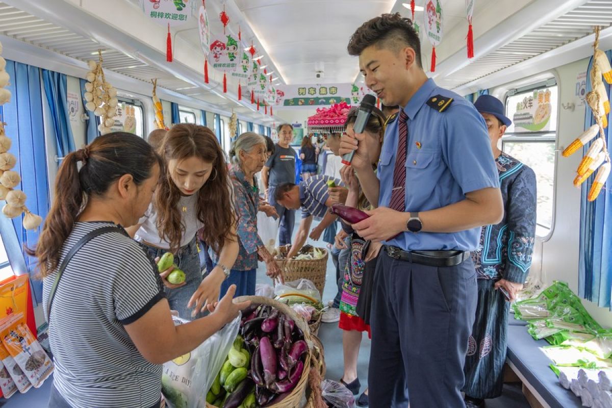 Harga produk pertanian China turun pekan lalu