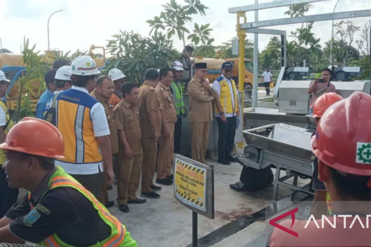 Pemkot Jambi pastikan kesiapan penggunaan pengolahan air limbah