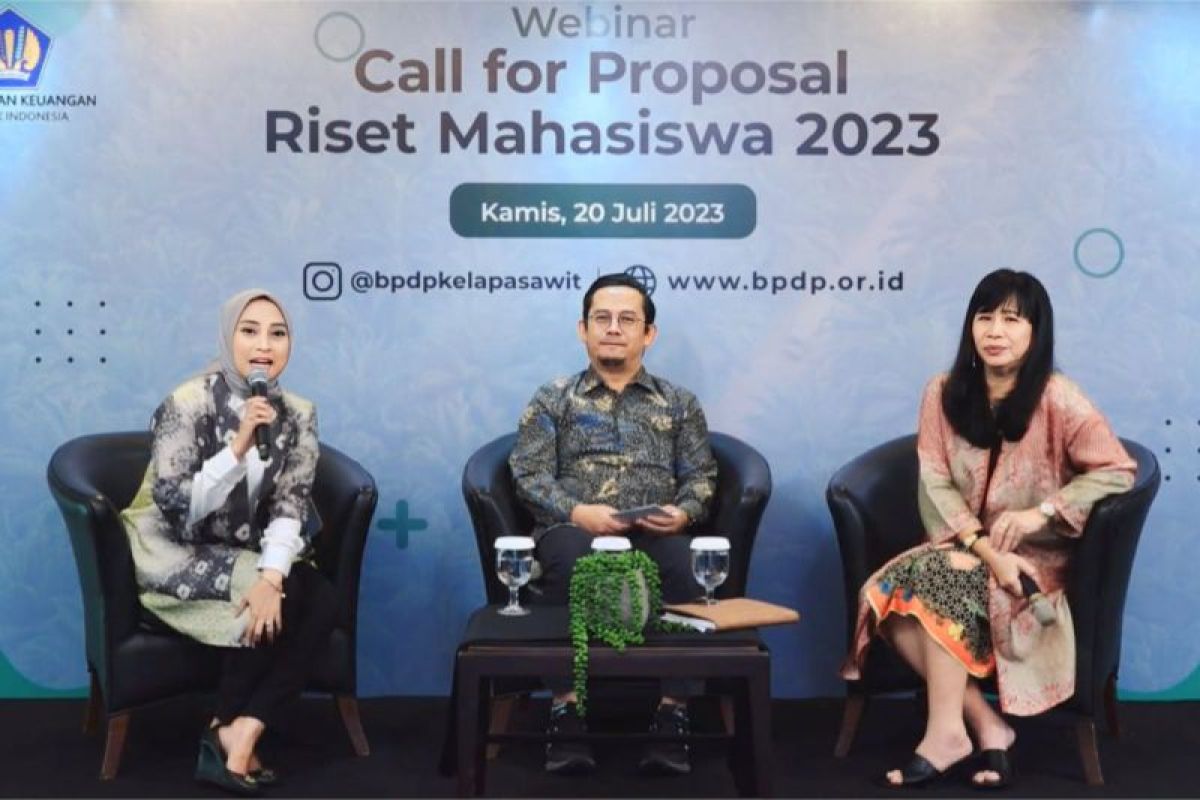 BPDPKS undang kalangan mahasiswa bikin proporsal sawit