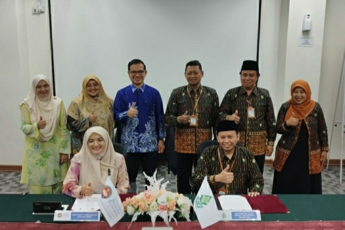 Tingkatkan rekognisi, FST UIN Walisongo-UPSI Malaysia teken kerja sama riset