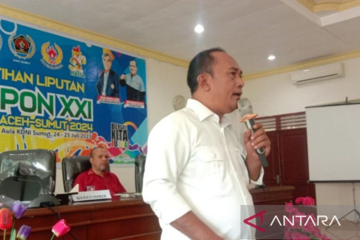 DKP PWI Sumut: Wartawan berperan suksesan PON XXI/2024