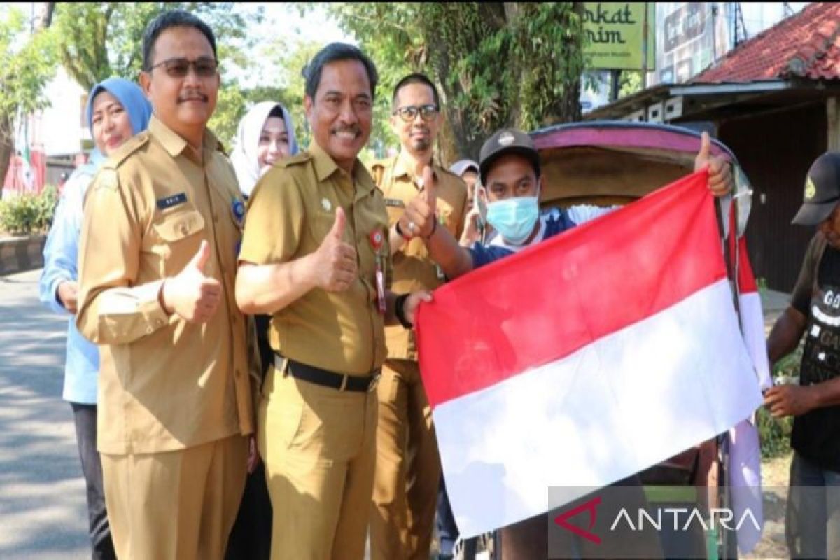 DKISP Banjar dukung program pembagian 10 juta Bendera Merah Putih