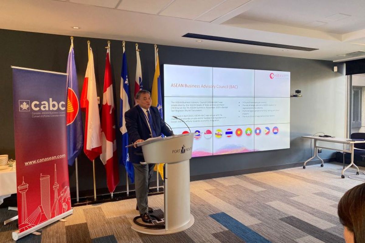 Pelaku usaha ASEAN-Kanada perkuat kerja sama ekonomi dan perdagangan