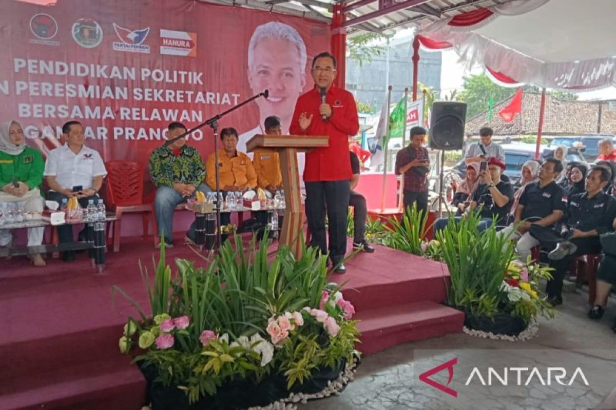 Rumah Pemenangan Ganjar Pranowo Resmi Hadir di Pangkalpinang