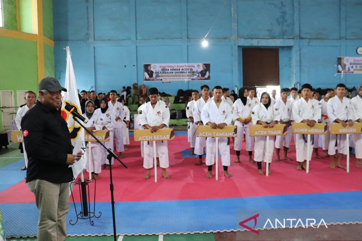 130 atlet ikuti kejurda kempo se Aceh