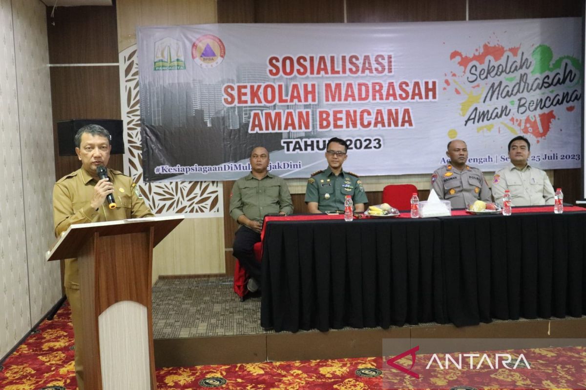 Pj Bupati dukung pendidikan tangguh bencana di Aceh Tengah