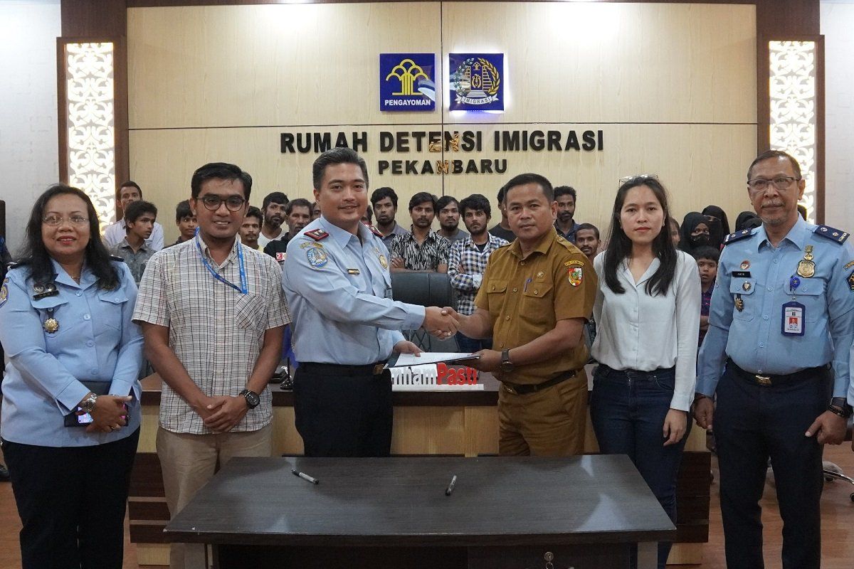 27 imigran asal Myanmar dipindah ke Pekanbaru