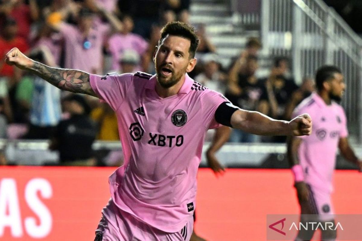 Lionel Messi cetak dua gol, Inter Miami kalahkan Atalanta United 4-0