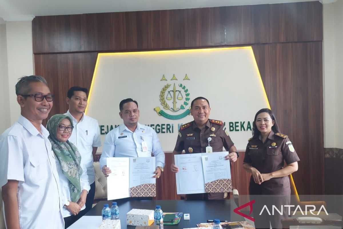 Kejaksaan bersama DPMD Bekasi kerja sama pengembalian barang bukti daring