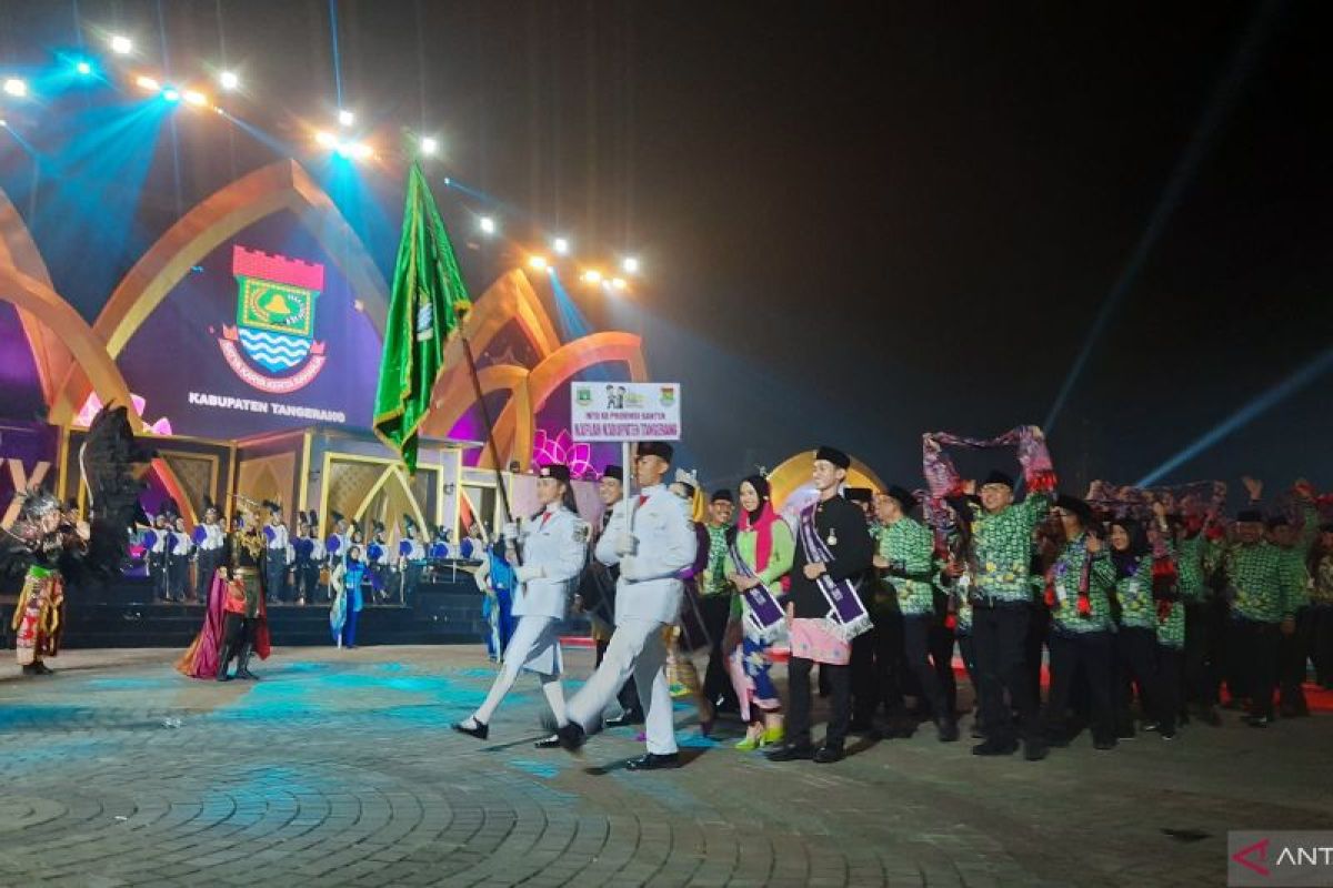 Pembukaan MTQ tingkat Provinsi Banten meriah