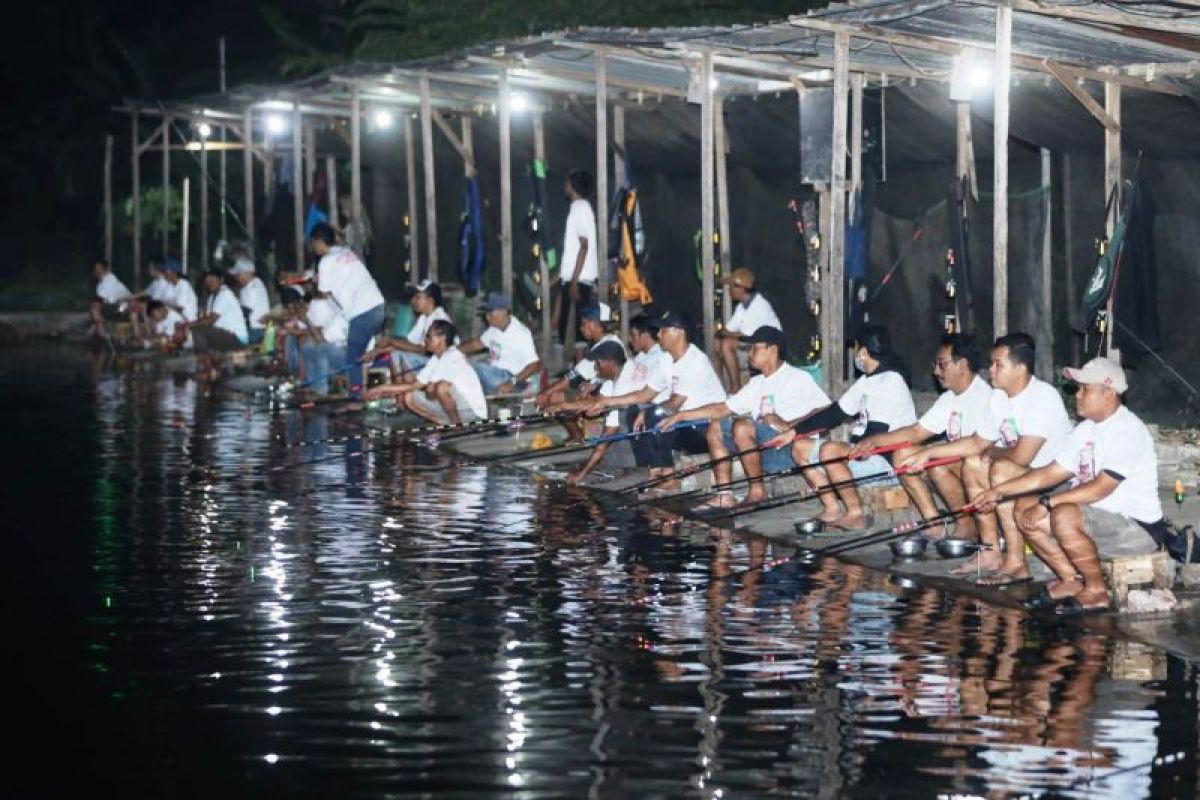 Kenalkan figur bakal capres, Ganjar Creasi gelar lomba pancing di Sidoarjo