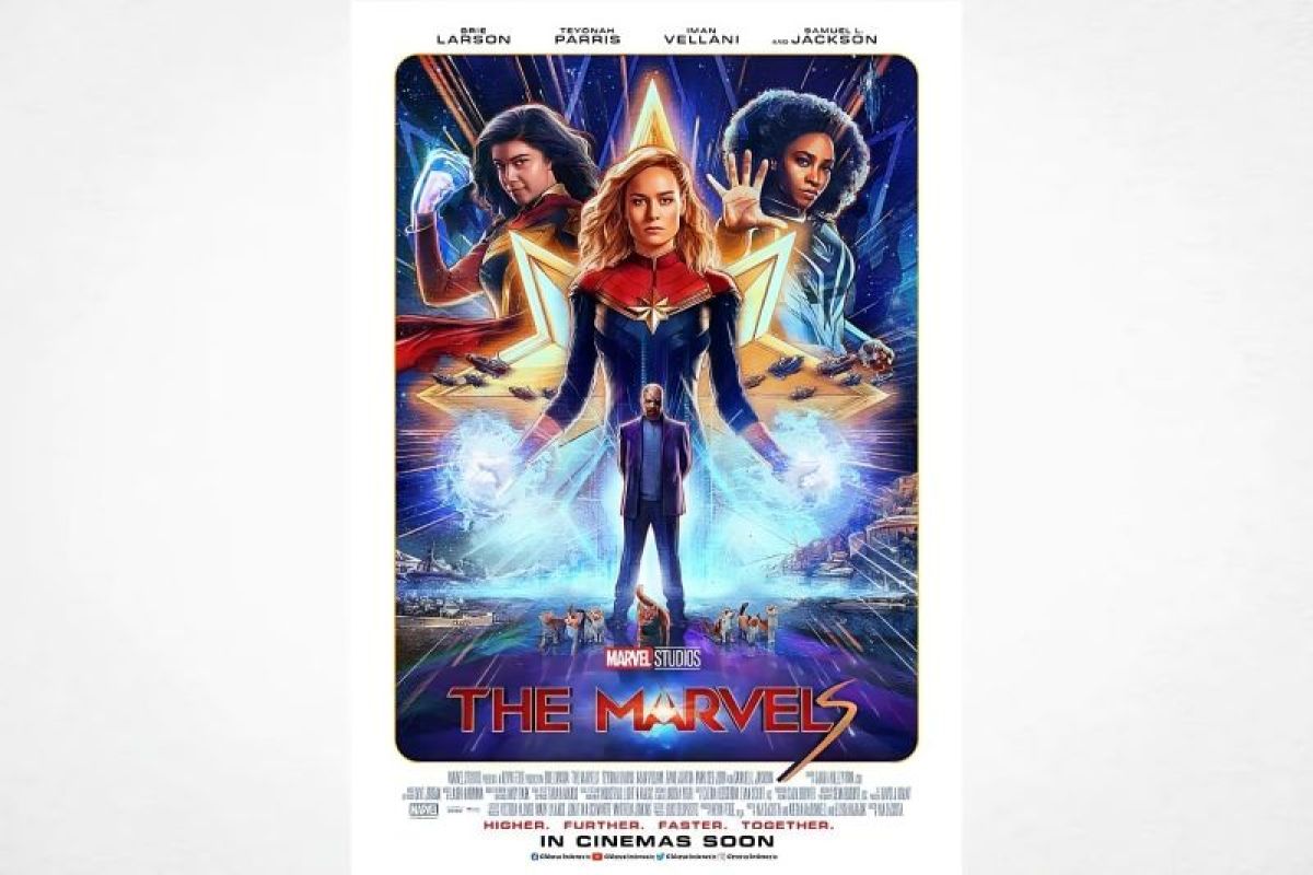 Marvel Studios rilis poster dan trailer resmi "The Marvels"
