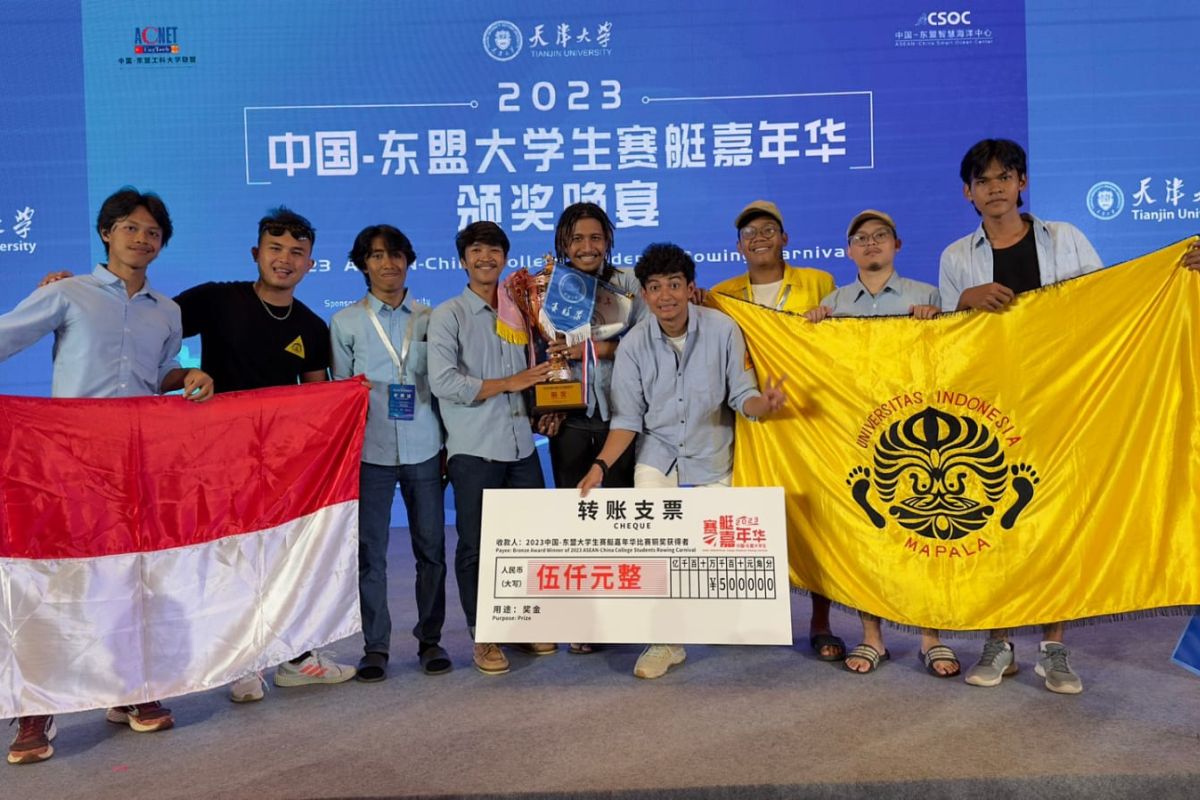 Mapala UI raih medali perunggu ASEAN-China Student Rowing