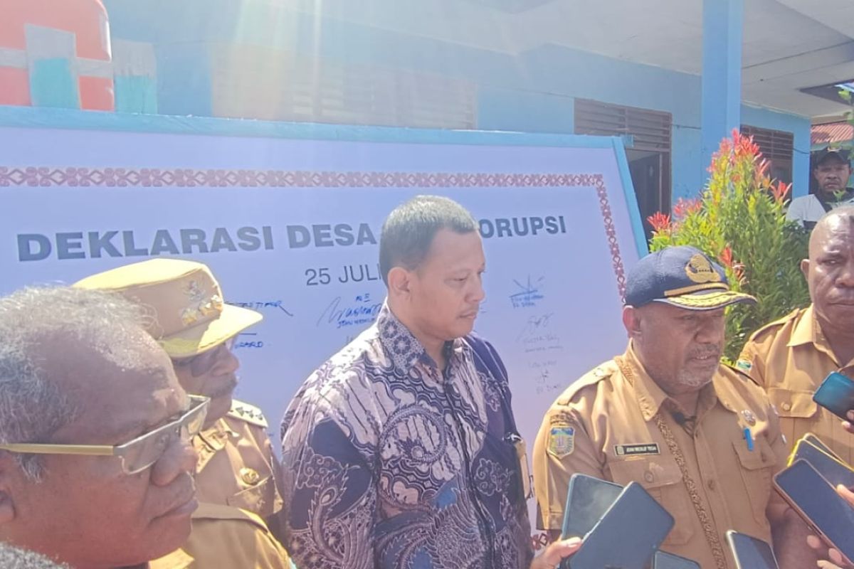 KPK pilih Kampung Nendali Kabupaten Jayapura jadi desa antikorupsi