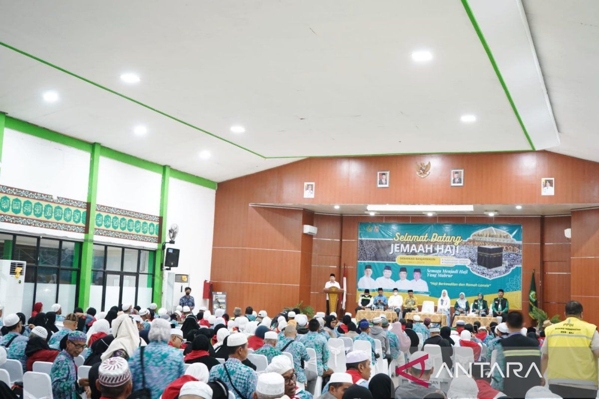 3.914 jamaah haji Embarkasi Banjarmasin sudah pulang ke tanah air