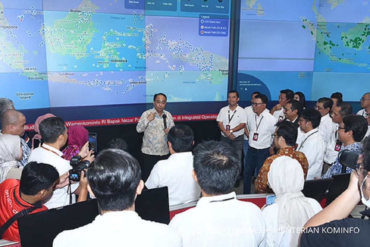 Menkominfo ajak Telkom bersinergi kuatkan ekosistem digital Indonesia