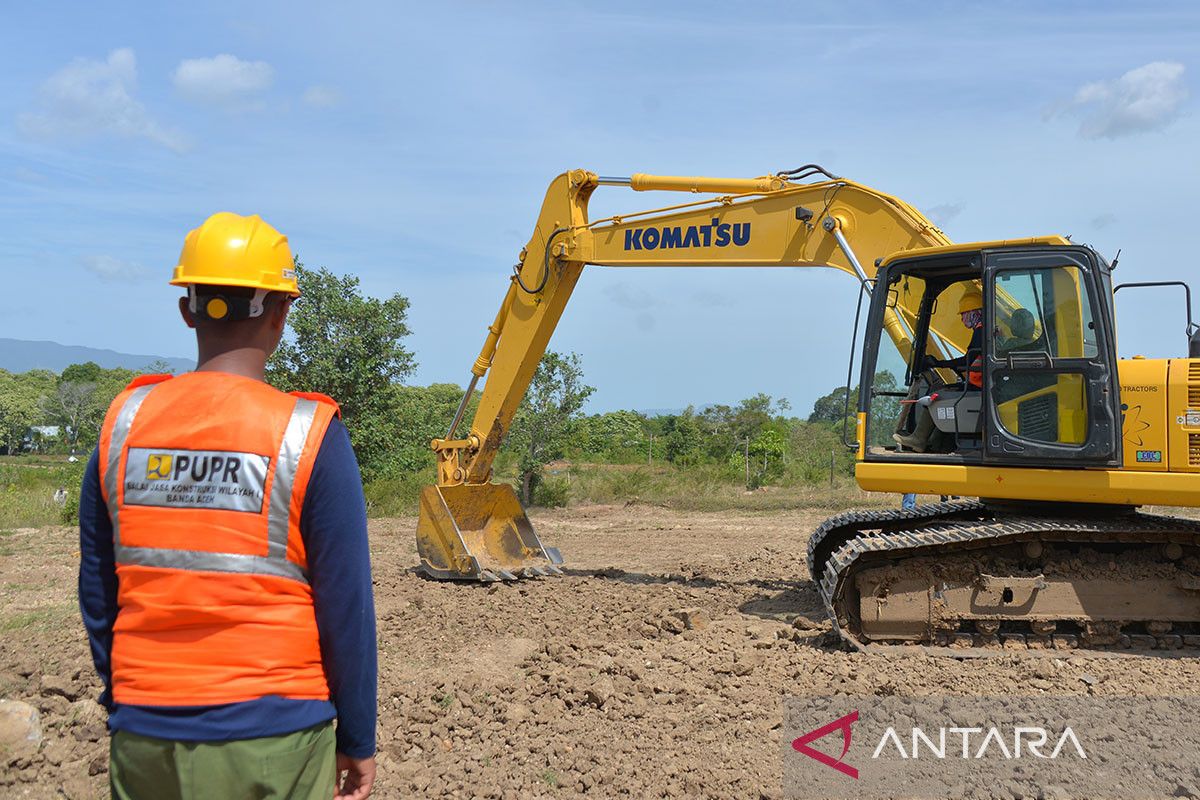 FOTO - Pelatihan calon tenaga kerja jasa konstruksi