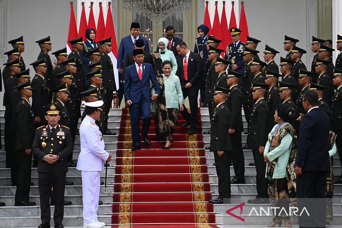 Jokowi minta perwira muda TNI-Polri siap hadapi ancaman teknologi