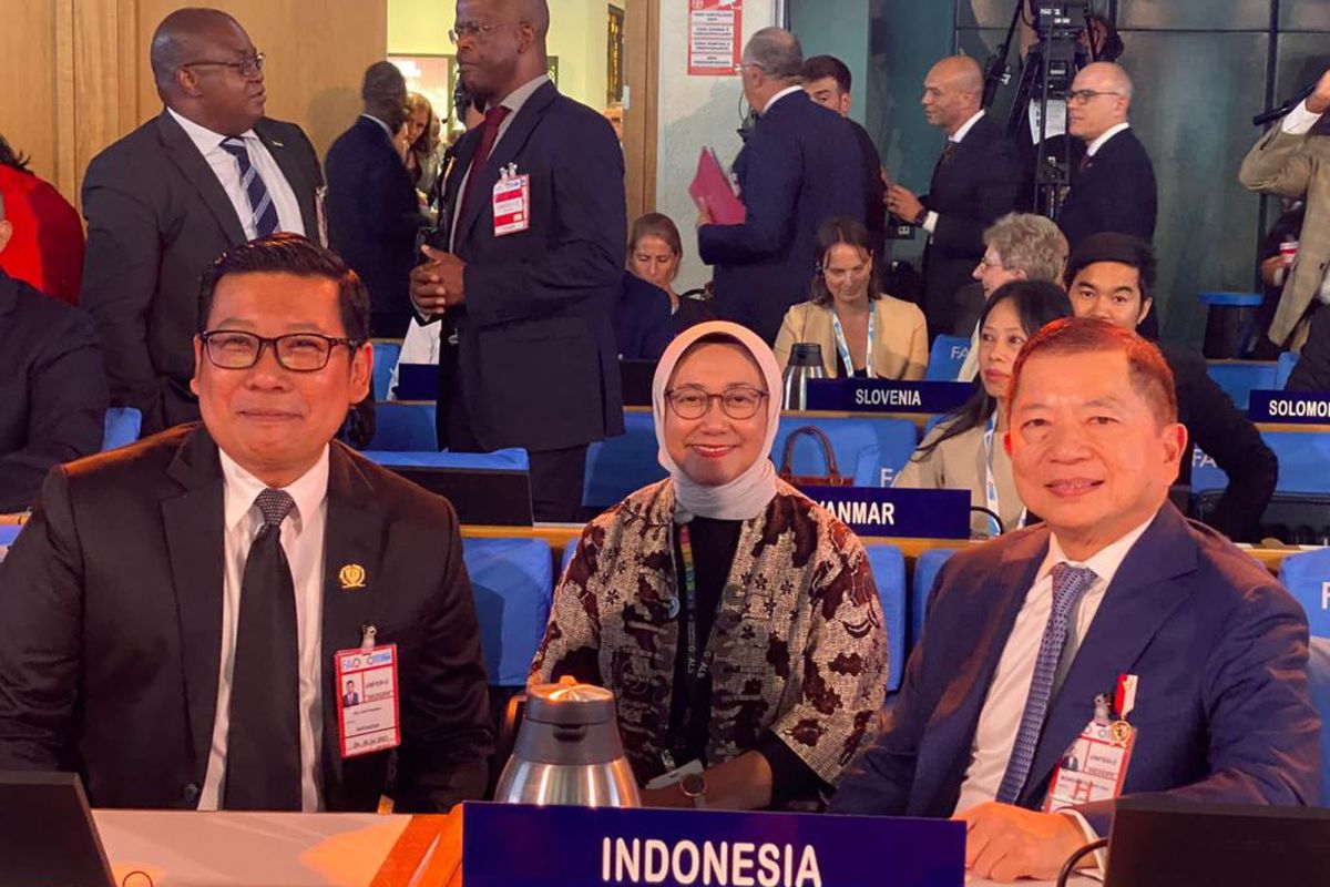 Menteri PPN Suharso paparkan transformasi sistem pangan global di FAO