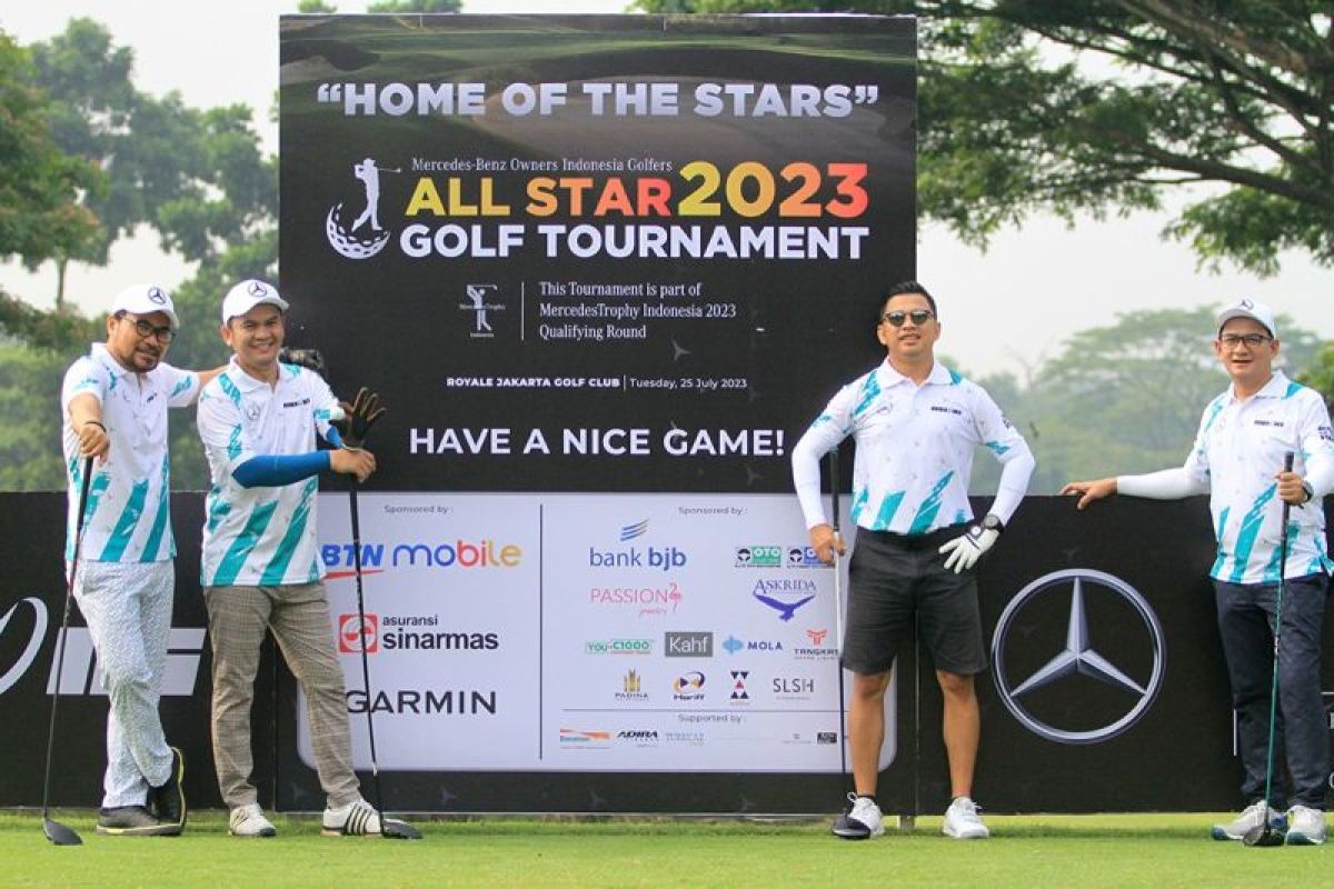 MBOIG gelar turnamen golf sembari berdonasi ke Yayasan Pita Kuning